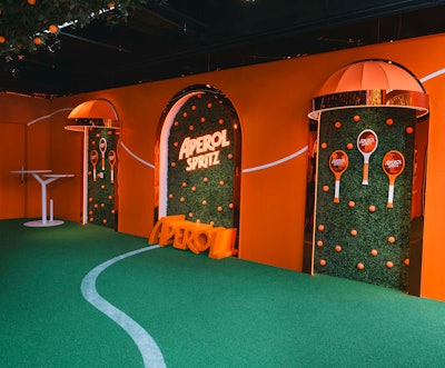 Aperol’s On-Site US Open Activation