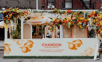 Chandon Garden Spritz Pop-Up Bar