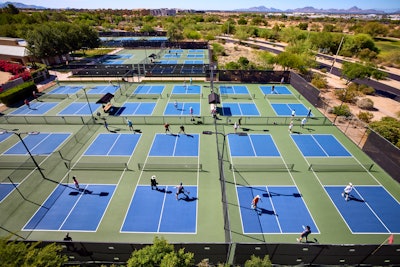 The meeting industry is all in on pickleball. Take it from JW Marriott Phoenix Desert Ridge Resort & Spa, which has the most pickleball courts of any luxury resort in the country.