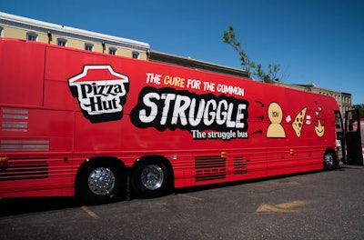 Pizza Hut's Struggle Bus