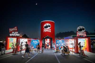 Throughout the activation, festivalgoers could also win prizes, interact with musical artists, play games, and take a Spotify Connect quiz to find their ideal Pringles flavor.