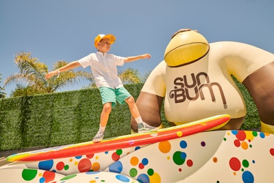Sun Bum hosted the event to promote the launch of its new kids SPF collection.