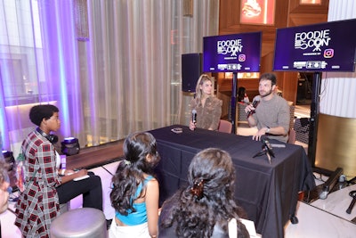 At FoodieCon, top content creators were on hand to answer attendee questions.