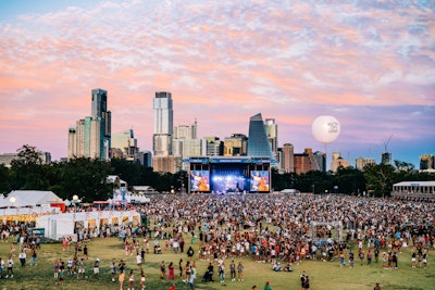 Around 75,000 fans flocked to the city’s Zilker Park each day this year.