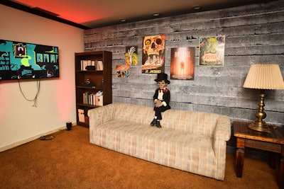 Disney Branded Television’s series Goosebumps was also part of the event with a photo activation featuring Slappy himself, plus a custom Biddle’s Brew mocktail.