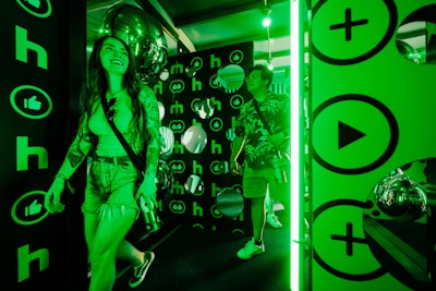 Hulu returned as Austin City Limits' streaming partner, airing select shows from the festival to people at home. For this year’s public-facing activation, the brand partnered with production company LiveNation and fabricator Raven PMG to turn its Hulu House into an escape room-esque game where people walked through a maze and landed in a living room, where they had to figure out the answer to a riddle. See more: Austin City Limits 2023: 13 Top Brand Activations From the Music Fest