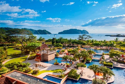 Los Sueños Marriott is currently undergoing a renovation of its meeting and event space with decor that complements the scenic views of Herradura Bay.