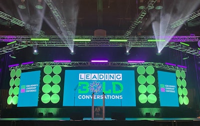 “LED screens help to present a defining experience for everyone involved,” said Mark Miller, president of Indianapolis-based AV event technology company Markey’s. “It brings beauty to the stage in every instance.'