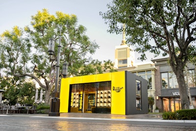 Dr. Martens celebrated its new Made Strong campaign by taking over the Glass Box at The Grove in Los Angeles from Oct. 4-29. The vibrant space was designed and produced by Gladiator Productions.