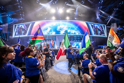 Cultural performances accompanied each presentation during the International Associates Meeting, immersing attendees in the diversity of Walmart's global community.