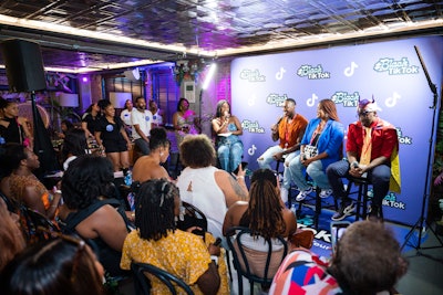 The events and mixers took place at minority-owned restaurants in four major cities: RFD Social at The Roof at Ponce City Market in Atlanta, Tipsy Flamingo in Miami, Negril Village in New York City, and Wolfsglen in Los Angeles.