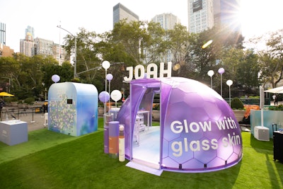 Joah's “Glow with Glass Skin” Pop-Ups