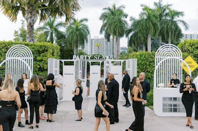 The event took place in September at The Sacred Space in Miami.