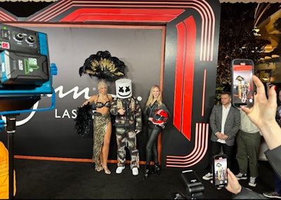 Celebrities and Formula 1 drivers—including Lewis Hamilton, Lando Norris, Charles Leclerc, and will.i.am—attended the event, which also saw a performance from Marshmello (pictured). Other Ultimate Race Week events at Wynn properties included an auction, in collaboration with RM Sotheby’s, that featured legendary racing cars and more; Concours at Wynn Las Vegas, which highlighted a collection of more than 250 distinctive automobiles from around the world; and Robb Report’s luxury House of Robb experience.