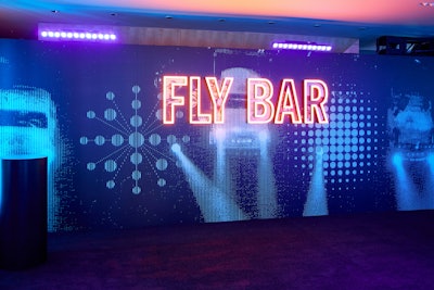 The Fly Bar is a nod to Bono’s stage persona “The Fly.”