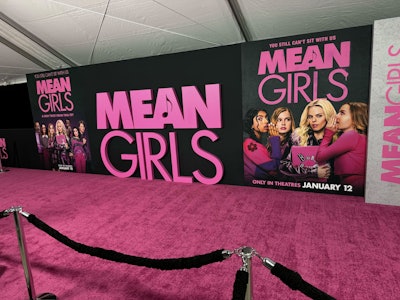 'Mean Girls' Premiere Pink Carpet