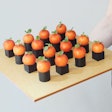 More plant-based food options like these tomato hors d’oeuvres from Pinch will appear on menus in 2024.