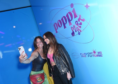 Brooke Burke and Sierra Sky Fisher attended the launch party.