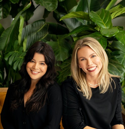 Danielle Flores-Gary (left) and Katie Hartman