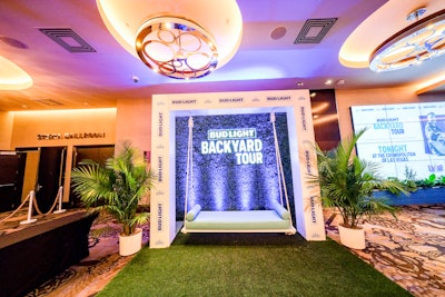 Anheuser-Busch and its portfolio of brands worked with 160over90 for its Super Bowl activations. In addition to the Bud Light Backyard Concert, the brand hosted premium hospitality activations at pregame Chalk Talk including NFL legends, the Michelob ULTRA Country Club, and on site at the game itself.
