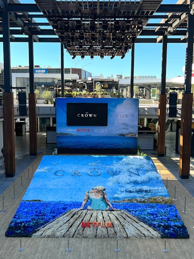 'Doing something totally new with florals after 11 years of being in the business was super exiting, and we couldn’t be more proud of the end result,' says Flores-Gary.