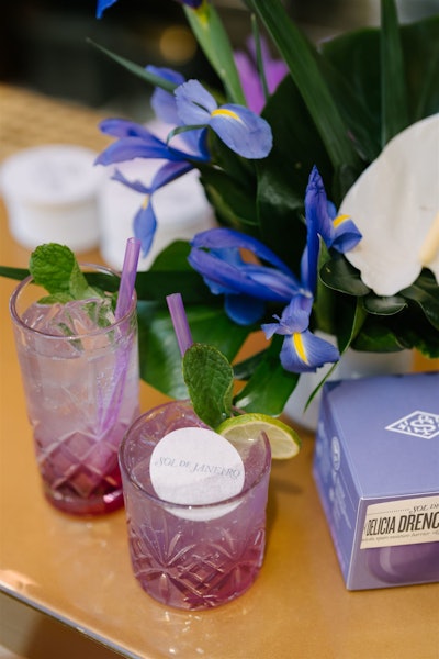 Guests enjoyed custom mocktails and cocktails inspired by the brand.