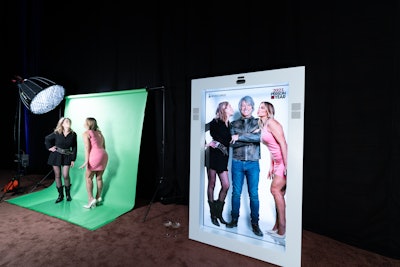 In a fun photo op, a hologram of Bon Jovi—created by Proto—was available for pics with attendees.