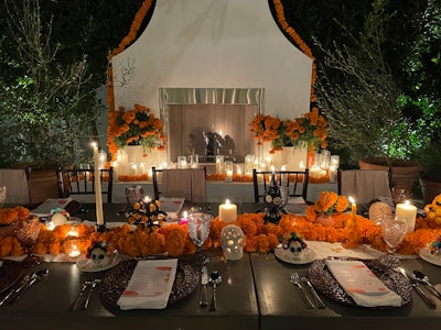 Borden says her love language is 'acts of service.' 'It's inspiring to me how that can be conveyed in something as small as a welcome note, to honoring a dietary restriction or serving a nostalgic meal,' she says.