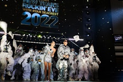 Solomon revolutionized Dick Clark's New Year's Rockin' Eve by introducing countdowns to midnight outside of NYC and, later, the first-ever Spanish countdown in Puerto Rico (pictured).