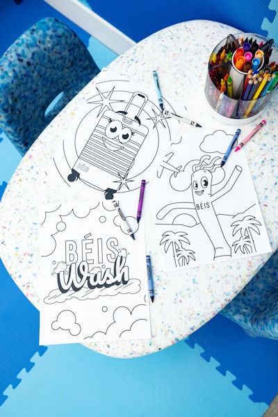 'Like a car wash, we made it an activity the whole family could appreciate,' MKG director of production Mili Marcetic told BizBash.