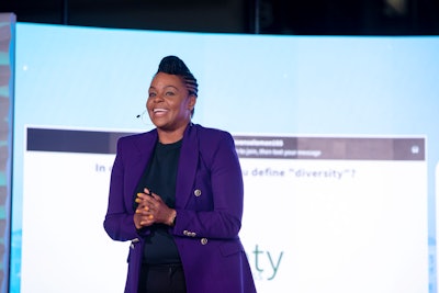 At Connect Spring Marketplace 2023, DEI author and speaker Raven Solomon took the education stage.
