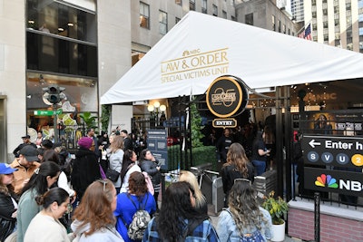 NBC took over NYC’s Rockefeller Plaza, turning it into “Olivia Benson Plaza” to celebrate the 25th anniversary of Law & Order: Special Victims Unit.