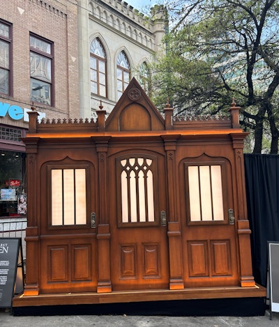 'The First Omen' Confessional Booths