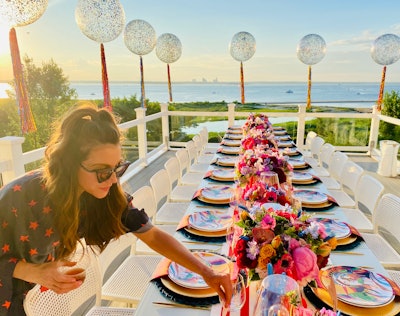 Beyond decorating, High-Low Hostess Amanda Orso goes the extra mile to enforce theme parties, from sending pre-party favors to setting up flair stations.