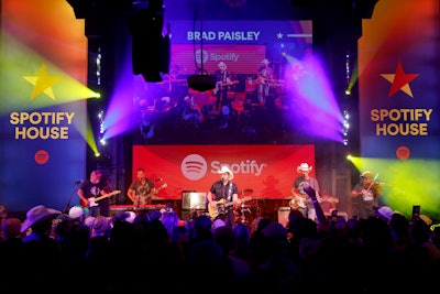 Spotify House is a four-day event with more than 75 artists playing in one of the honky-tonks in downtown Nashville.