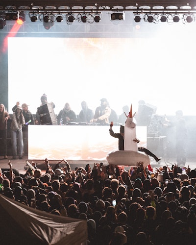 At 20 years old, Fleege started Shred Fest. The event features a ski and snowboard rail jam with a beer garden, food trucks, a live DJ, and more.