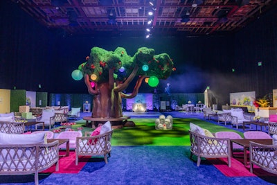 Moving the event inside was 'a monumental task with just hours to go before load-in—but our vendors and teams collaborated so effectively to help bring this to the finish line and make the entire experience a resounding success,' Lefkovitch said. 'Ultimately, the move was great and the event turned out even better inside as it felt more intimate and allowed guests to be even more immersed in Bluey's world.'