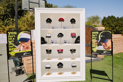 The event featured the launch of Visto Visors, a new fashion line of hats and visors focused around the pickleball, golf, and tennis communities.