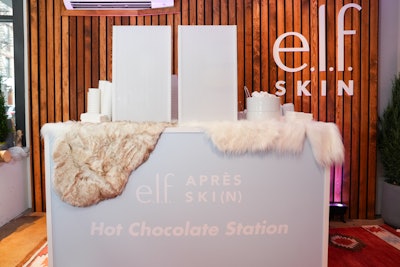Inside the e.l.f. Apres Ski(n) Pop-Up