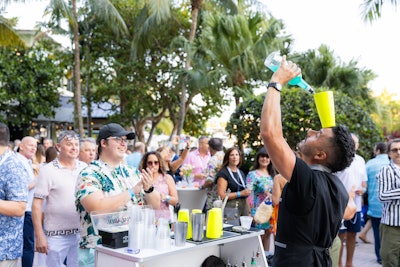 For an extra fee, VIP ticket holders were invited to a private reception at Riverside Hotel, presented by FPL and Amerant Bank, and granted access to the Tasting Pavilion 30 minutes early.