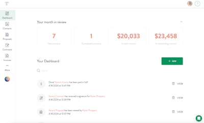 Rock Paper Coin is a B2B software solution that solves digital contract, invoice, and workflow management needs for the event industry—allowing vendors such as florists, caterers, or photographers to offer clients digital invoicing and payment options without setting up proprietary systems.