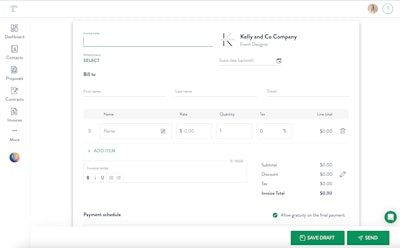 Rock Paper Coin has a number of easy-to-use features like contract management, digital invoicing, automatic reminders, Google Drive integration, and custom branding.