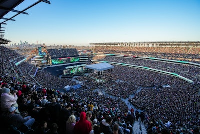 The two-day main event took place April 6 and 7 at Lincoln Financial Field in Philadelphia.