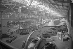 The Beanfield Centre at Exhibition Place in Toronto opened in 1929 and hosted the National Motor Show exhibit of automobiles until 1967.