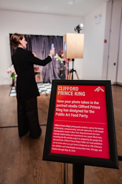 Exhibiting artists Clifford Prince King, Edra Soto, and Adrienne Elise Tarver each created interactive artist projects for the event—giving attendees a taste of the Public Art Fund experience.