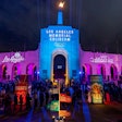 Event producer Russell Harris noted that holding the event at the historic LA Coliseum—home of the 1984 Summer Olympics—was an intentional choice for the tourism board. “As we’re preparing to host the 2028 Olympics, it was so important to highlight a lot of different areas for this international audience,” he said.