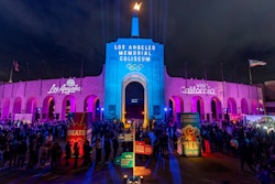 Event producer Russell Harris noted that holding the event at the historic LA Coliseum—home of the 1984 Summer Olympics—was an intentional choice for the tourism board. “As we’re preparing to host the 2028 Olympics, it was so important to highlight a lot of different areas for this international audience,” he said.