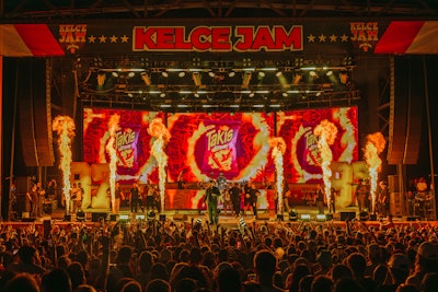 Behind the Scenes at Travis Kelce's Kelce Jam 2024