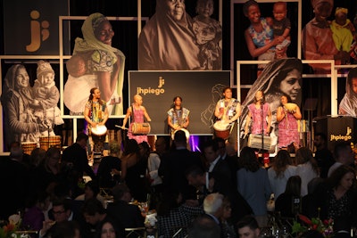The event also featured West African drumming and dancing from Le Ballet Dembaya.