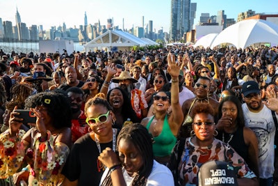 'It's been a remarkable journey watching AFROPUNK expand into an international festival, becoming the ultimate embodiment of inclusion, creativity, and Black futurism,' Barclay says of AFROPUNK.